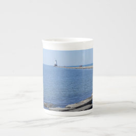 North Pierhead Lighthouse, Ludington, MI Prozellantasse