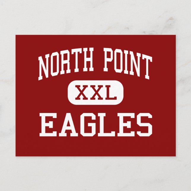 North Point - Eagles - High - Waldorf Maryland Postkarte (Vorderseite)