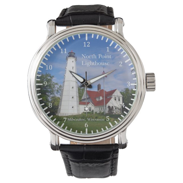 North Point Lighthouse watch Armbanduhr (Vorderseite)
