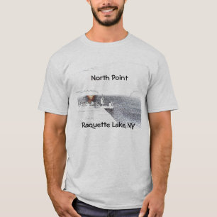 North Point Raquette See, NY T-Shirt