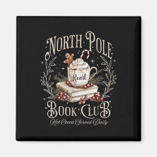 North Pole Book Club Weihnachten Weihnachten Weihn Magnet