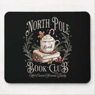 North Pole Book Club Weihnachten Weihnachten Weihn Mousepad