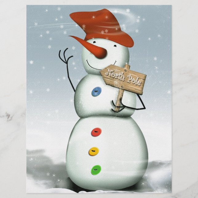 North Pole Bound Snowman (Vorderseite)