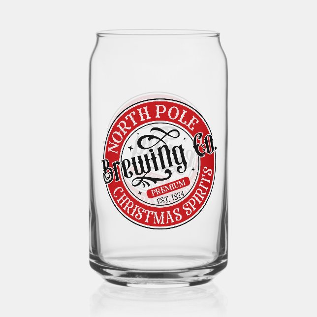North Pole Brewing Company  Dosenglas (Rückseite)