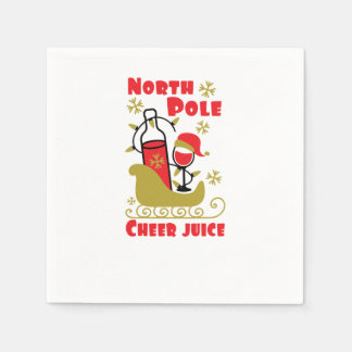 North Pole Cheer Serviette