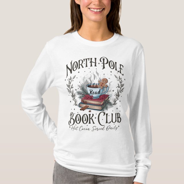 North Pole Christmas Personalized  T-Shirt (Vorderseite)