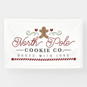 North Pole Cookie Company Weihnachten Banner