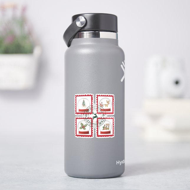 North Pole Express Mail – Christmas Sticker  (HydroFlask)