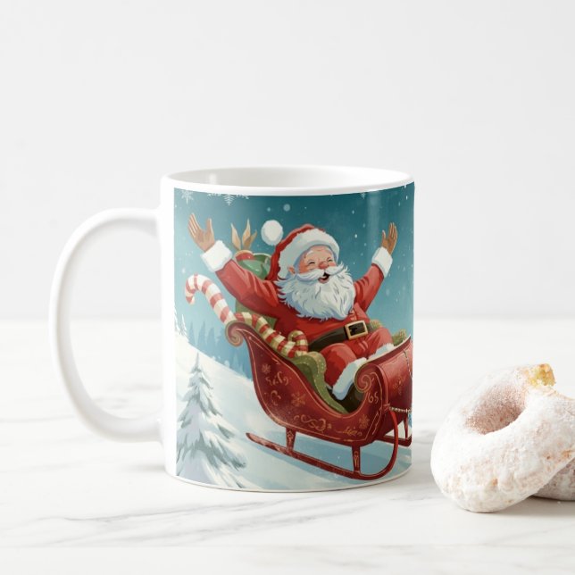 North Pole Express Mug Kaffeetasse (Mit Donut)