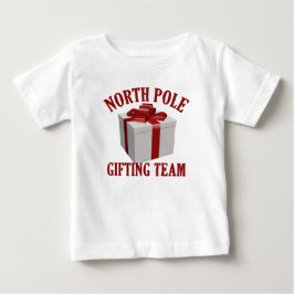 North Pole Gifting Team Baby T-shirt