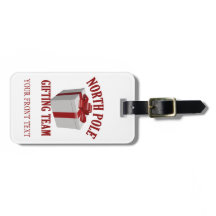 North Pole Gifting Team individuelle Gepäckmarke