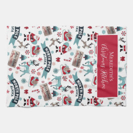 North Pole Holiday Charm - Weihnachten Geschirrtuch