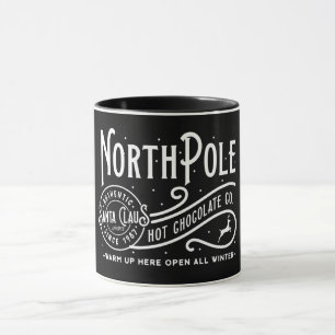North Pole Hot Chocolate Company/Weihnachten Tasse