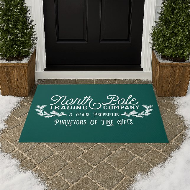 North Pole Trading Company Weihnachten Fußmatte (Von Creator hochgeladen)