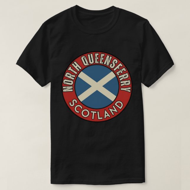 North Queensferry, Schottland T-Shirt (Design vorne)