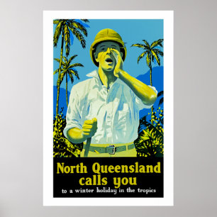 North Queensland ruft an Poster
