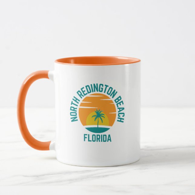 North Redington Beach Florida Coffee Tasse (Links)
