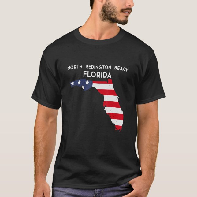North Redington Beach Florida USA Staat America Tr T-Shirt (Vorderseite)