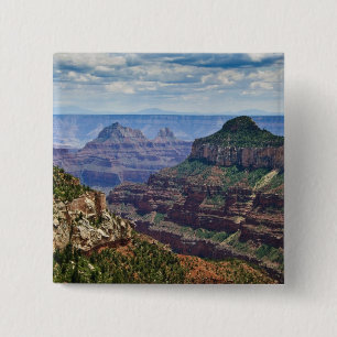 North Rim Gran Canyon - Grand Canyon National Button