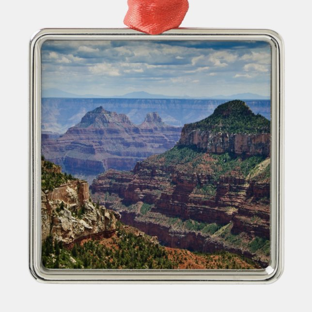 North Rim Gran Canyon - Grand Canyon National Ornament Aus Metall (Vorne)