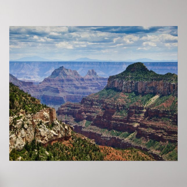 North Rim Gran Canyon - Grand Canyon National Poster (Vorne)