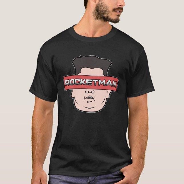 North Rocket Korea Dictator sendet Nukes T-Shirt (Vorderseite)