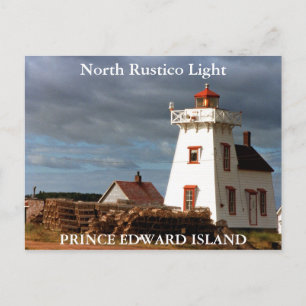 North Rustico Light, Prince Edward Island Postcard Postkarte