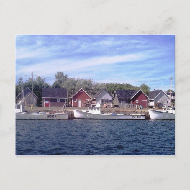 North Rustico, Prince Edward Island Kanada Postkarte (Vorderseite)