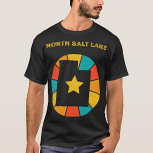 North Salt Lake Utah Vintag Distressed Souvenir 1 T-Shirt