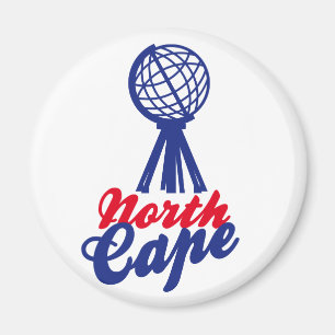 NORTH schmälert GLOBE SCULP_. Magnet
