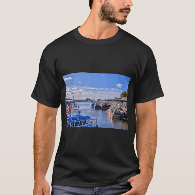 North Shields Fish Quay T-Shirt (Vorderseite)
