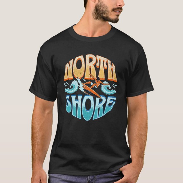 North Shore Hawaii 4 T-Shirt (Vorderseite)