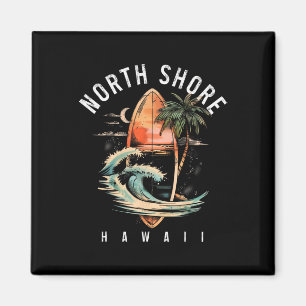 North Shore Hawaii Surfbrett Oahu Haleiwa Surfen Magnet