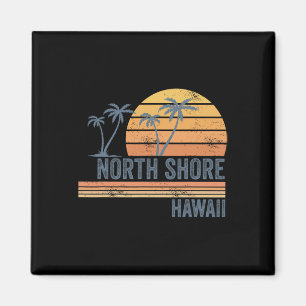 North Shore Oahu Hawaii Souvenir Surfen Hawaiianis Magnet