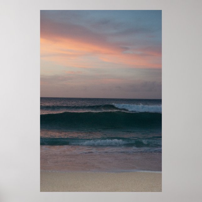 North Shore Sunset Poster (Vorne)