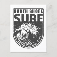 North Shore Surf Club Hawaii Emblem
