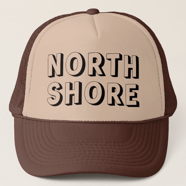 North Shore Trucker Hat Truckerkappe (Vorderseite)