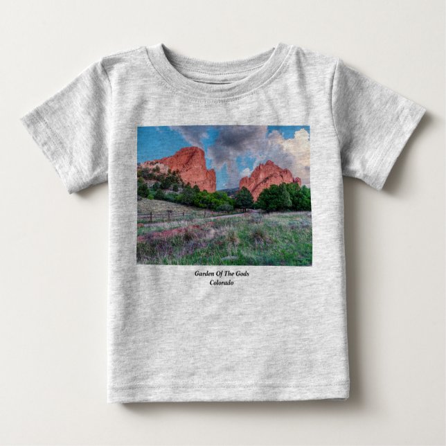 North South Gateway Rock Garden of Gods Baby Shirt (Vorderseite)