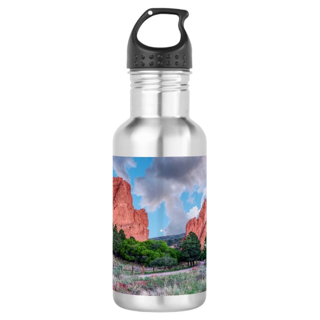 North South Gateway Rocks Garden of Gods Bottle Edelstahlflasche (Vorderseite)