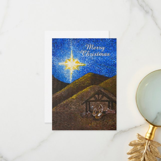 North Star Dankeskarte (Vorderseite/Rückseite Beispiel)