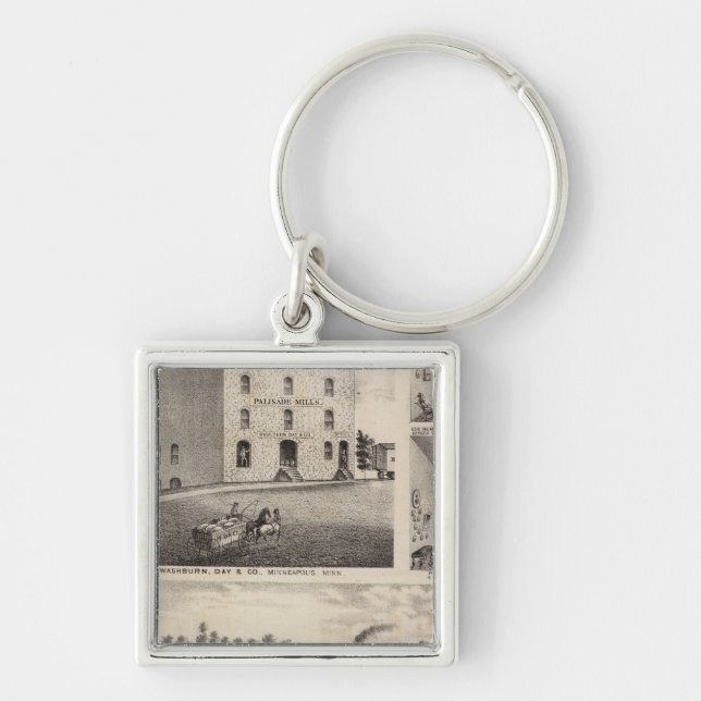 North Star Iron Works, Washburn, Minnesota Schlüsselanhänger (Vorne)