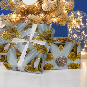 North Star Ridge Eleganter Designer Romantisch Geschenkpapier