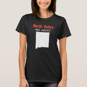 North Valley USA Staat Amerika Reisen Neu Mexiko T-Shirt