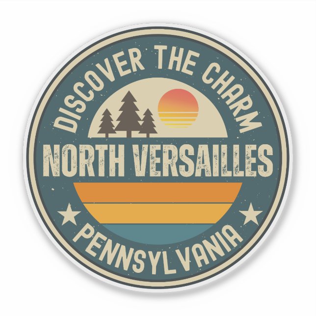 North Versailles, Pennsylvania Aufkleber (Vorderseite)