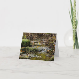 North Week Creek Landschaft Danke Karte