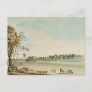 North West View Wakefield Lodge in Whittlebury Postkarte