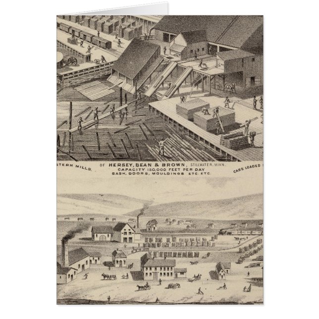North Western Mills of Hersey, Minnesota (Vorne)