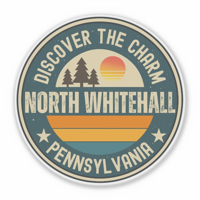 North Whitehall, Pennsylvania Aufkleber (Vorderseite)