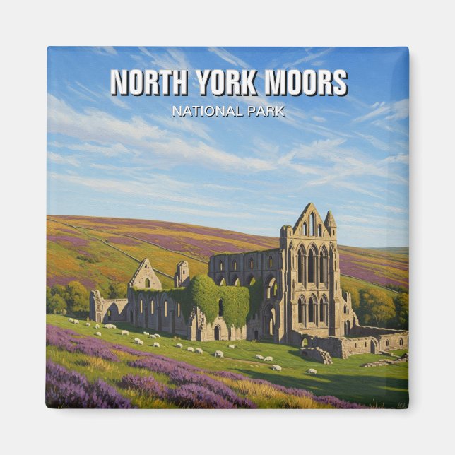 North York Moors National Park England Magnet (Vorne)