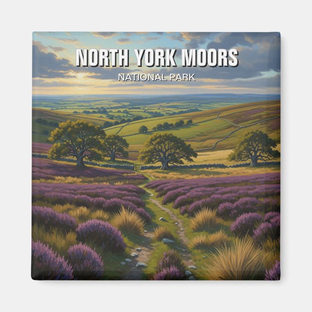 North York Moors Nationalpark England Magnet (Vorne)